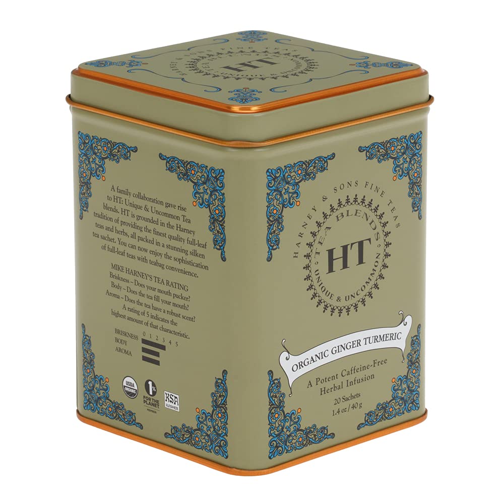 Harney & Sons Horchata, Flavored Oolong Tea, HT Line, 20 sachets - Image 9