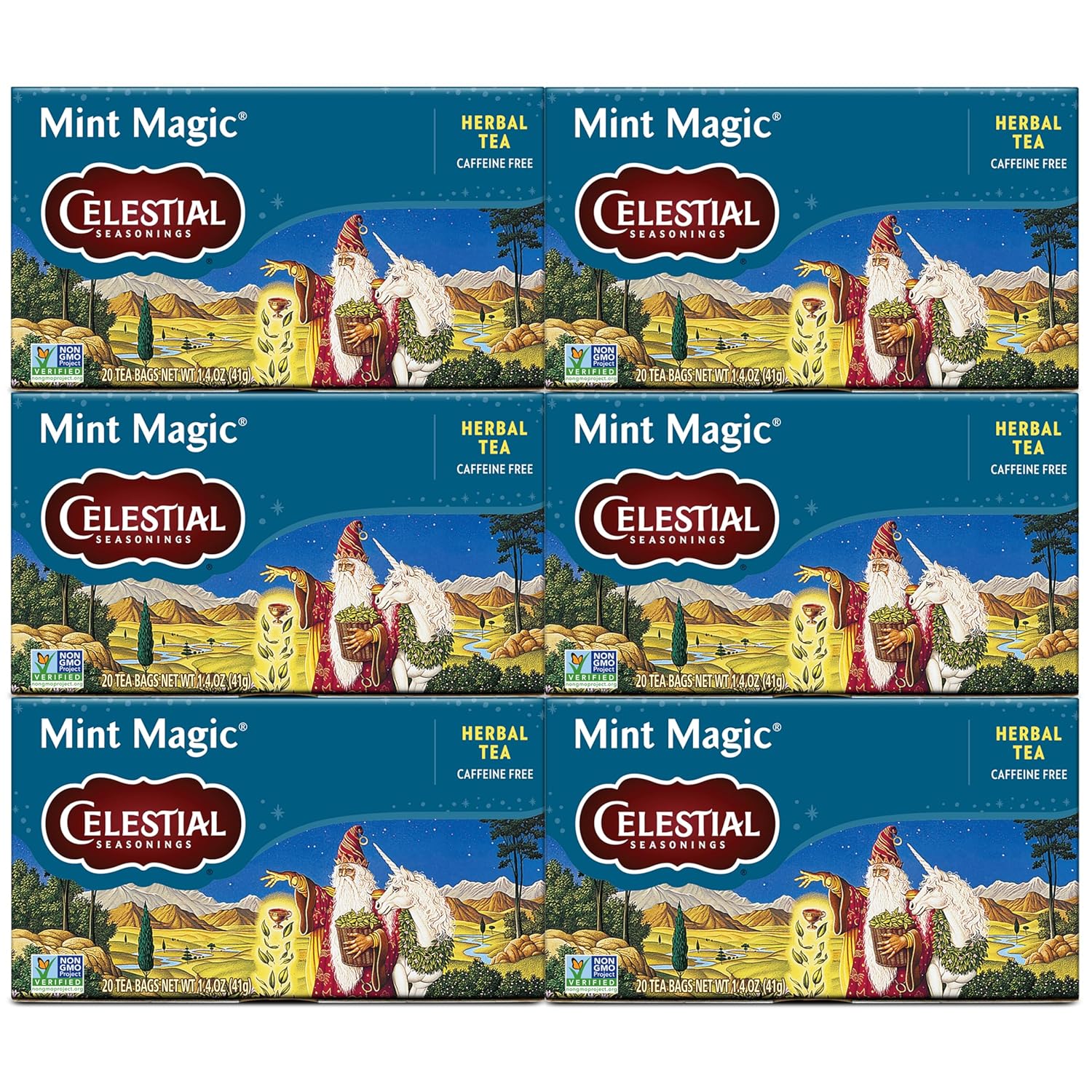 Celestial Seasonings Lemon Honey Drop Herbal Tea, 16 Tea Bags Box - Image 6