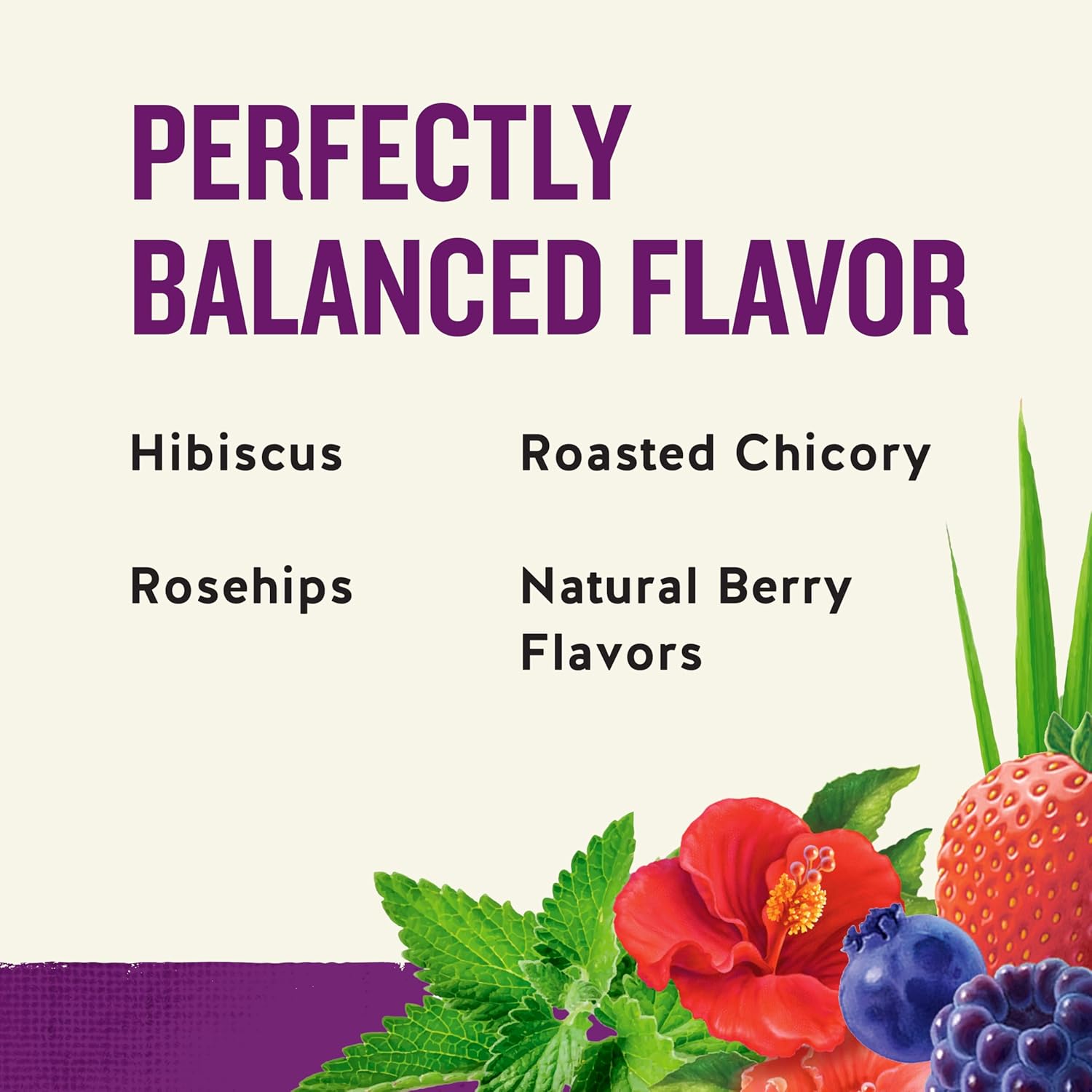 Alternative view of Celestial Seasonings Wild Berry Zinger Herbal Tea, Caffeine Free, 20 Tea Bags Box