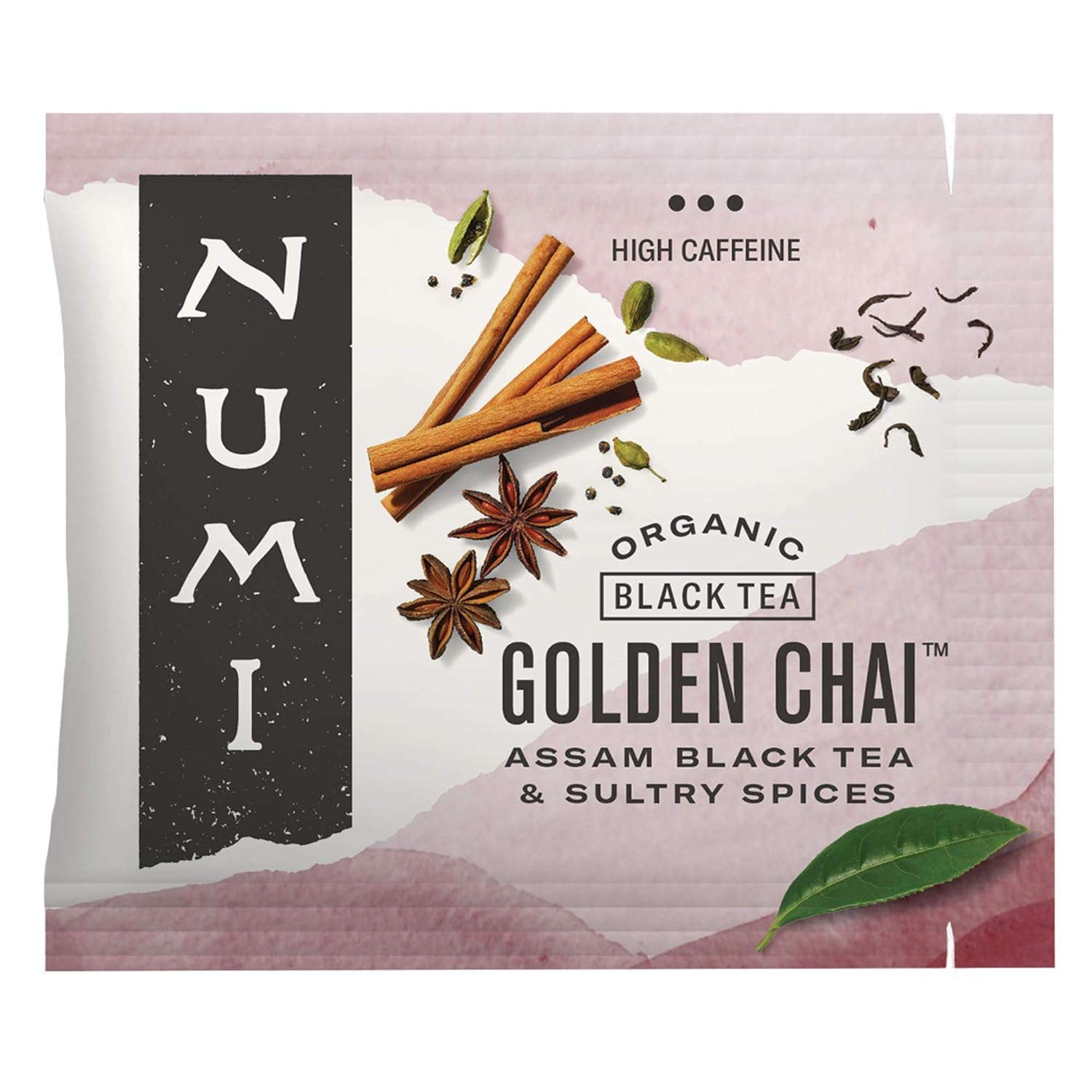 Numi Organic Rooibos Chai Tea, 18 Herbal Bags, Microplastic Free, Rich Flavor with Cinnamon, Allspice & Ginger, Caffeine Free - Image 8