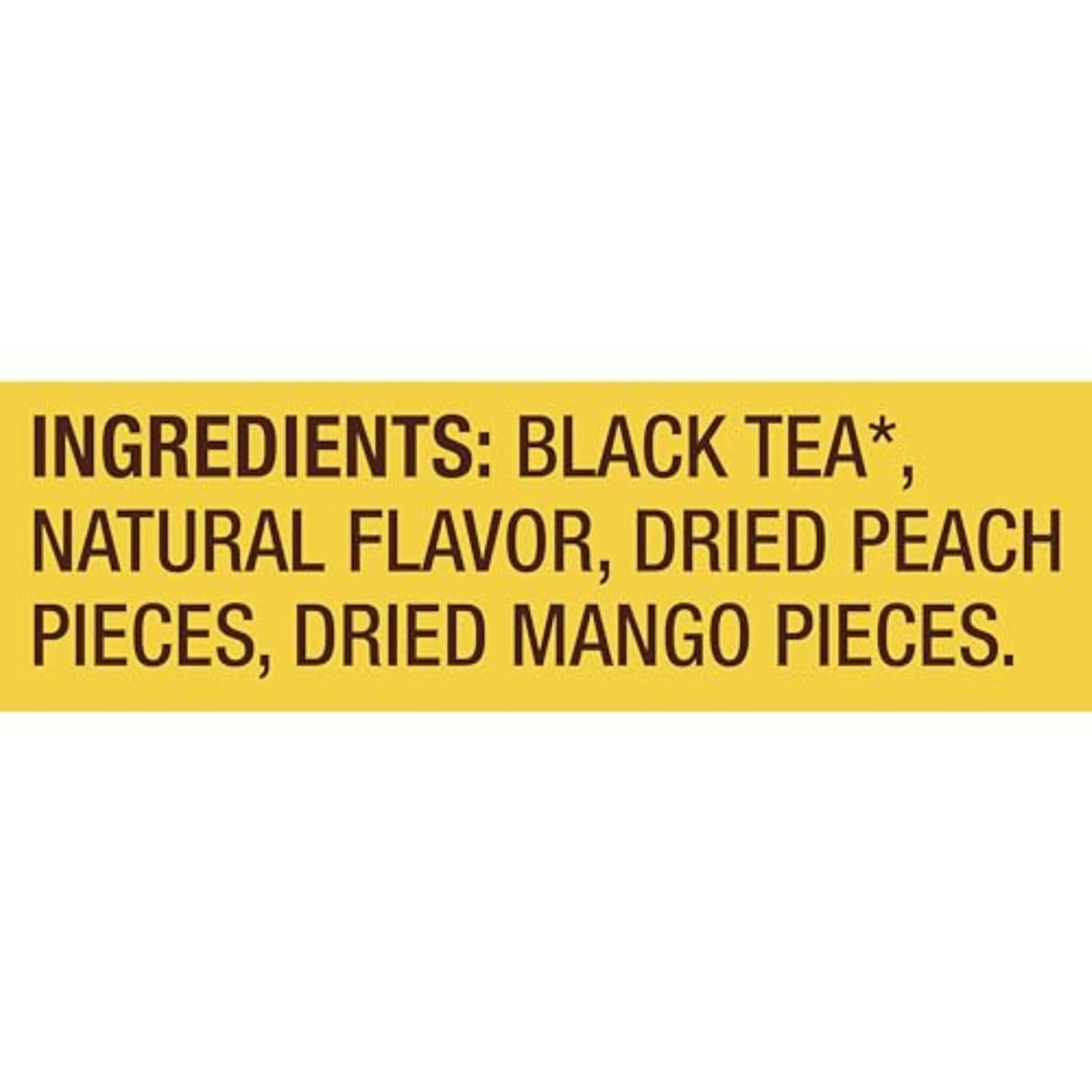 Alternative view of Lipton Black Tea Peach Mango, Pyramid Tea Bags, Flavored Teabags for a Refreshing Cup of Tea, 80 Total Tea Bags (20ct - Pack of 4)