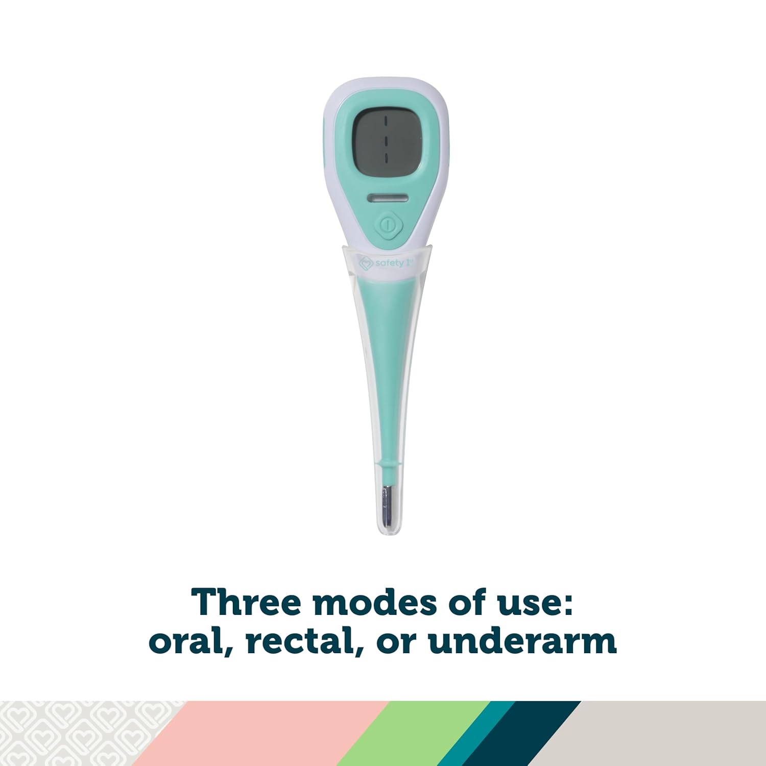 Alternative view of Safety 1st Rapid Read 3-In-1 Thermometer, Aqua, One Size