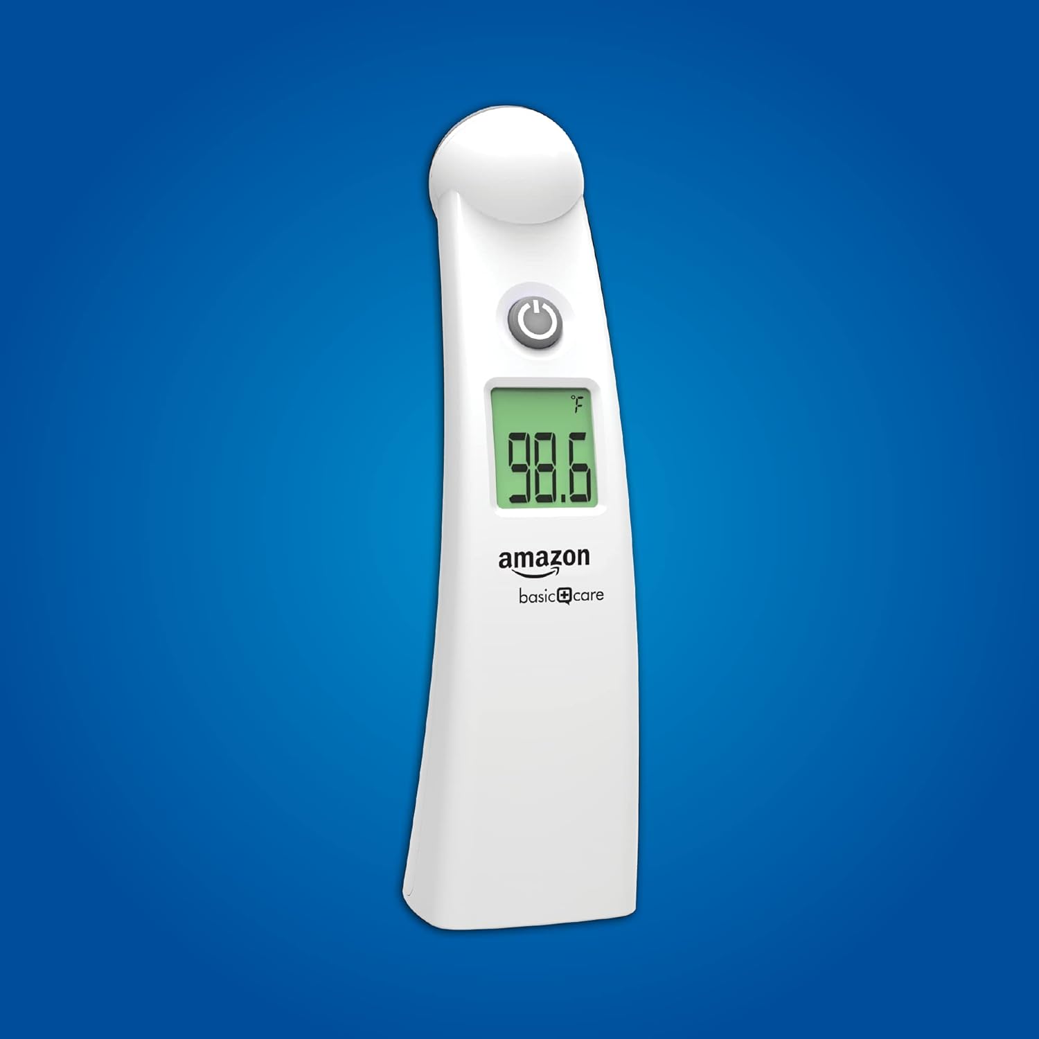 Amazon Basic Care Temple Touch Digital Thermometer, White