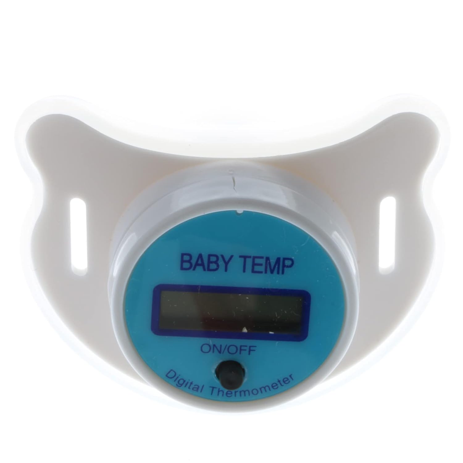 High Accuracy Thermometer LCD Display Nipple-Shaped Pacifier Babies's Heating Fever Monitor Gauge Pink/Blue Digital for Baby Oral Mouth Temperature Measuring Nipple - Image 5