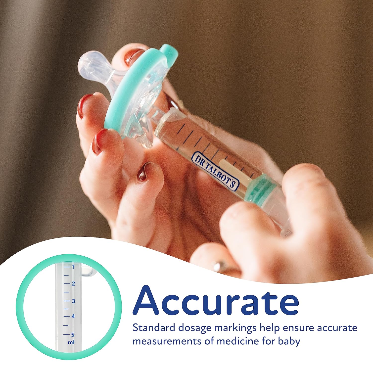 Alternative view of Dr. Talbots Paci-Med Baby Medicine Dispenser - 0+ Months