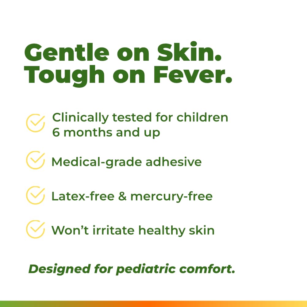 Traxit Wearable Childrenu2019s Axillary Thermometer u2013 48-Hour Continuous Read, Clinically Accurate, Single-Use Pediatric Thermometer for Kids, Babies, Toddlers & Infants (12-Pack (Fahrenheit)) - Image 4