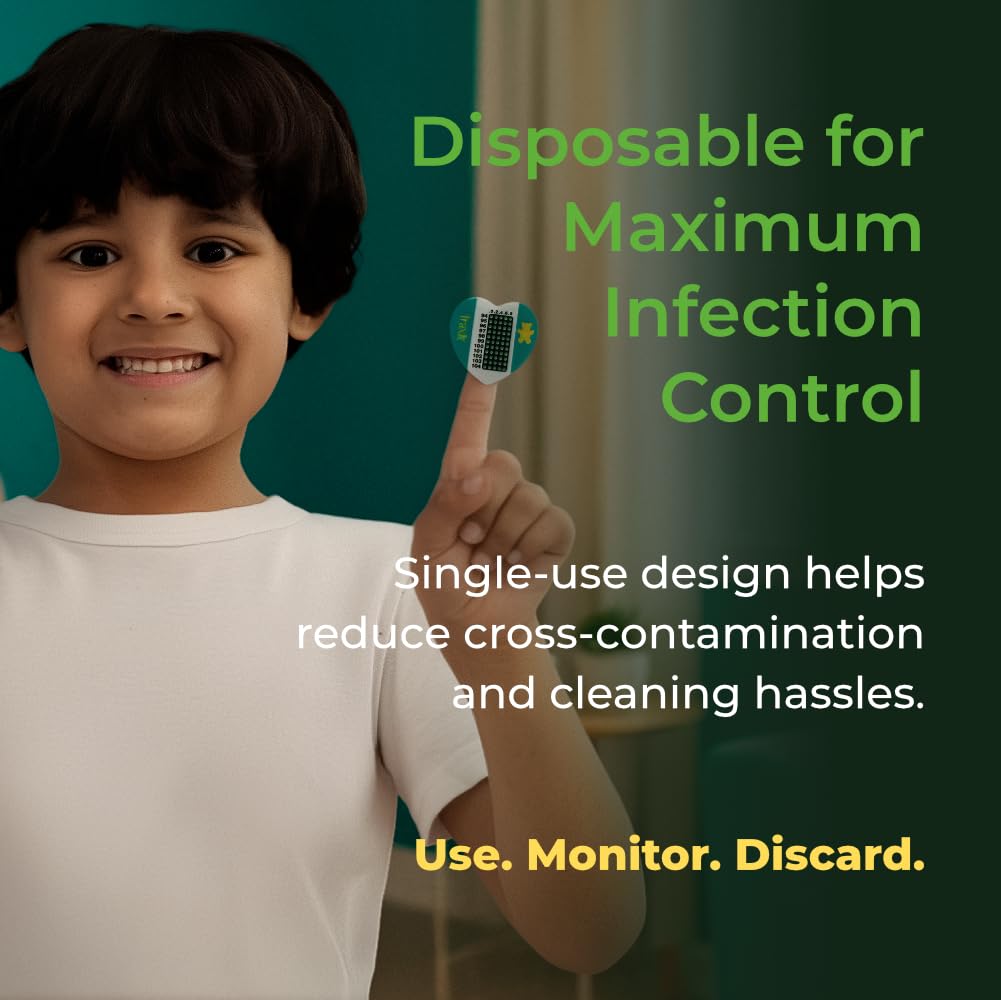 Traxit Wearable Childrenu2019s Axillary Thermometer u2013 48-Hour Continuous Read, Clinically Accurate, Single-Use Pediatric Thermometer for Kids, Babies, Toddlers & Infants (12-Pack (Fahrenheit)) - Image 6