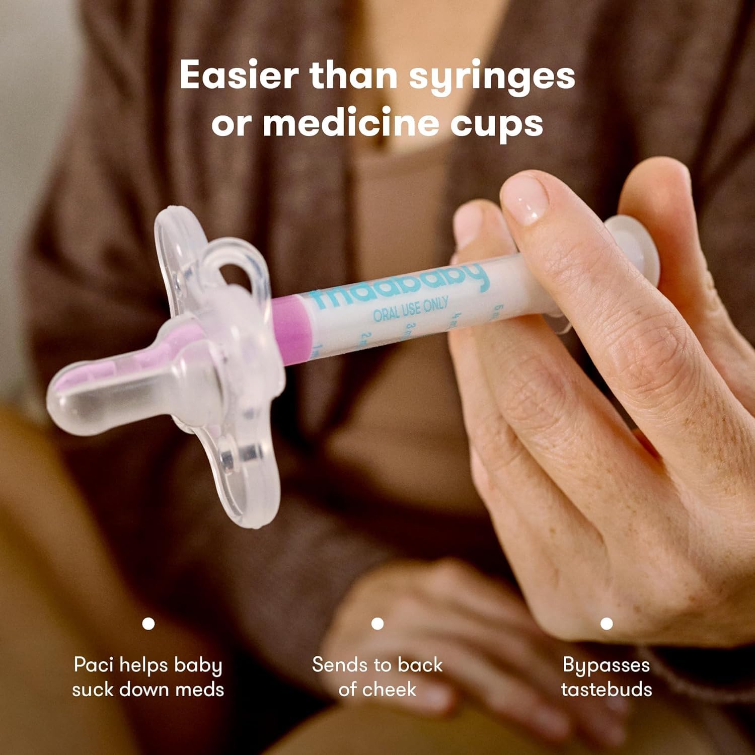 Alternative view of Frida Baby Medi Frida The Accu-Dose Pacifier Baby Medicine Dispenser & Quick-Read Digital Rectal Thermometer
