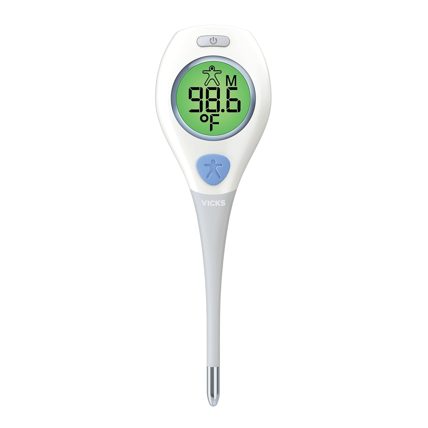 Vicks RapidRead Digital Thermometer, Temperature Readings in 2 Seconds, Use as Oral Thermometer, Baby Rectal Thermometer or Under The Arm, Water Resistant - Image 8