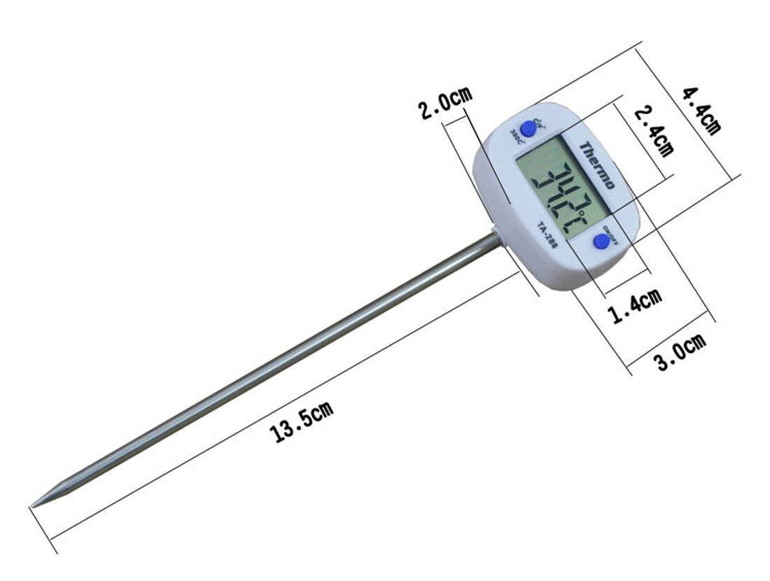 Alternative view of Baby Milk Thermometer Multi-Purpose Thermometer Water Temperature