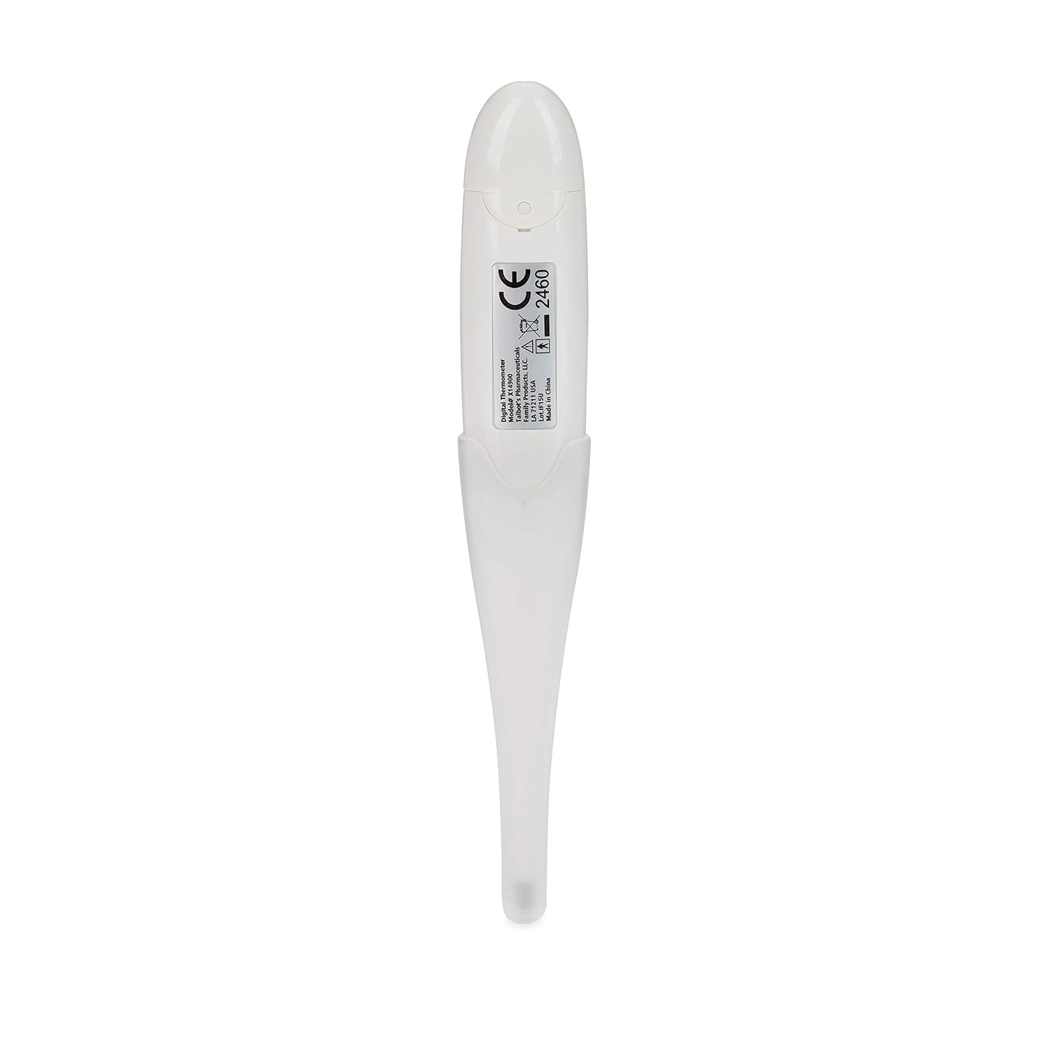 Alternative view of Dr. Talbot's Baby Digital Thermometer with Protective Cover for Storage & Travel