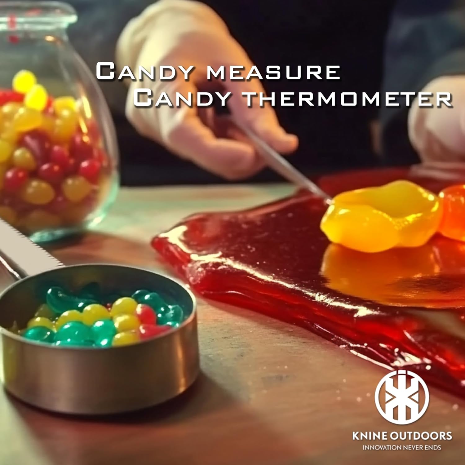 KNINE OUTDOORS Infrared Thermometer Laser Temperature Gun, -58℉ to 1112℉, Single Laser Targeting, Distance to Spot Ratio 12:1, for Cooking, Oven and Meat (Orange) - Image 6