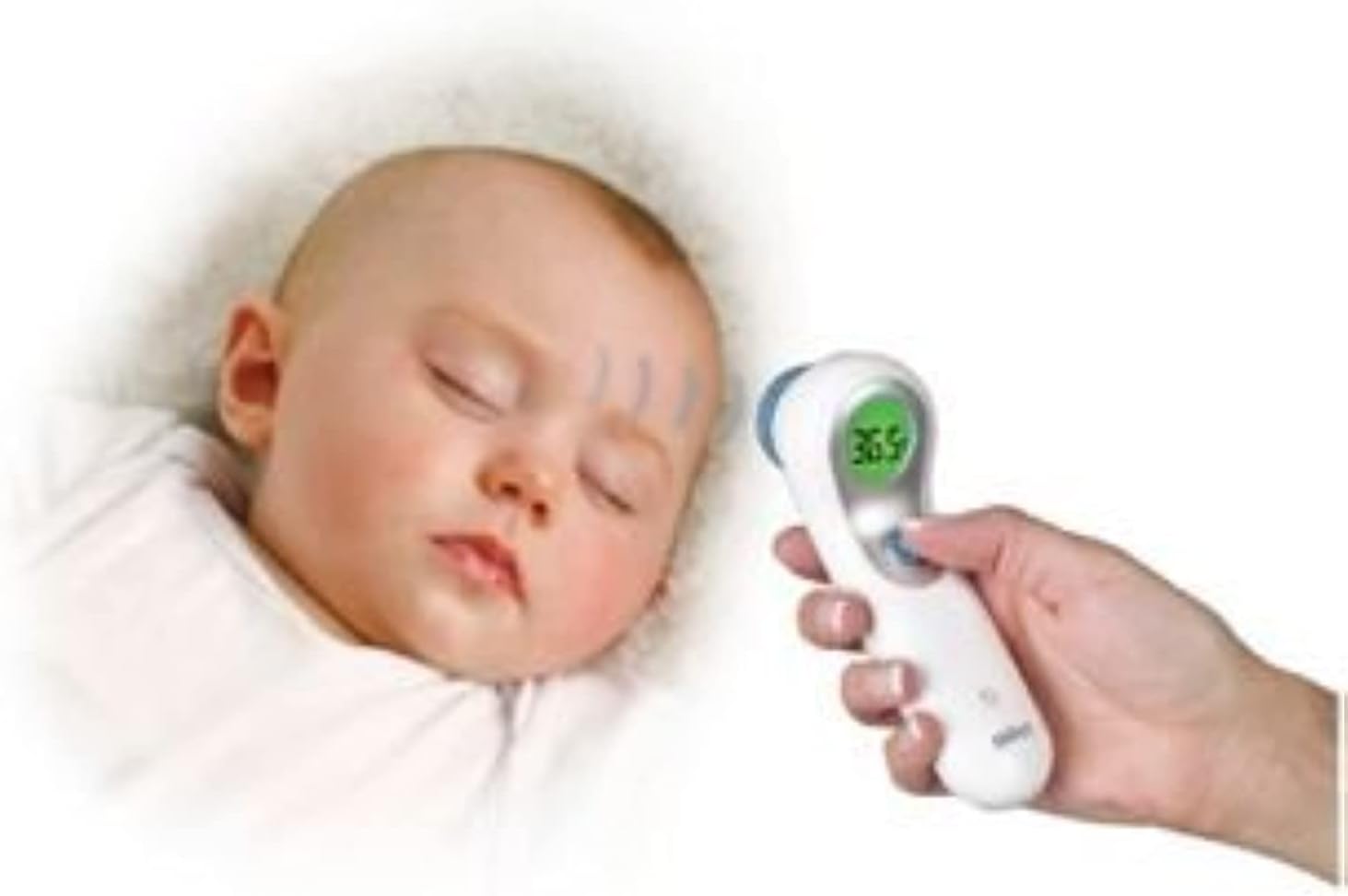 Alternative view of NTF3000US No Touch plus Forehead Thermometer
