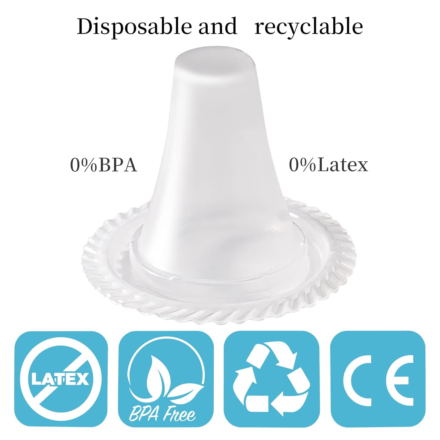 200X Ear Thermometer Probe Covers, Lens Filters, Refill Covers for All Braun themometer Models BPA Free Digital Disposable Covers