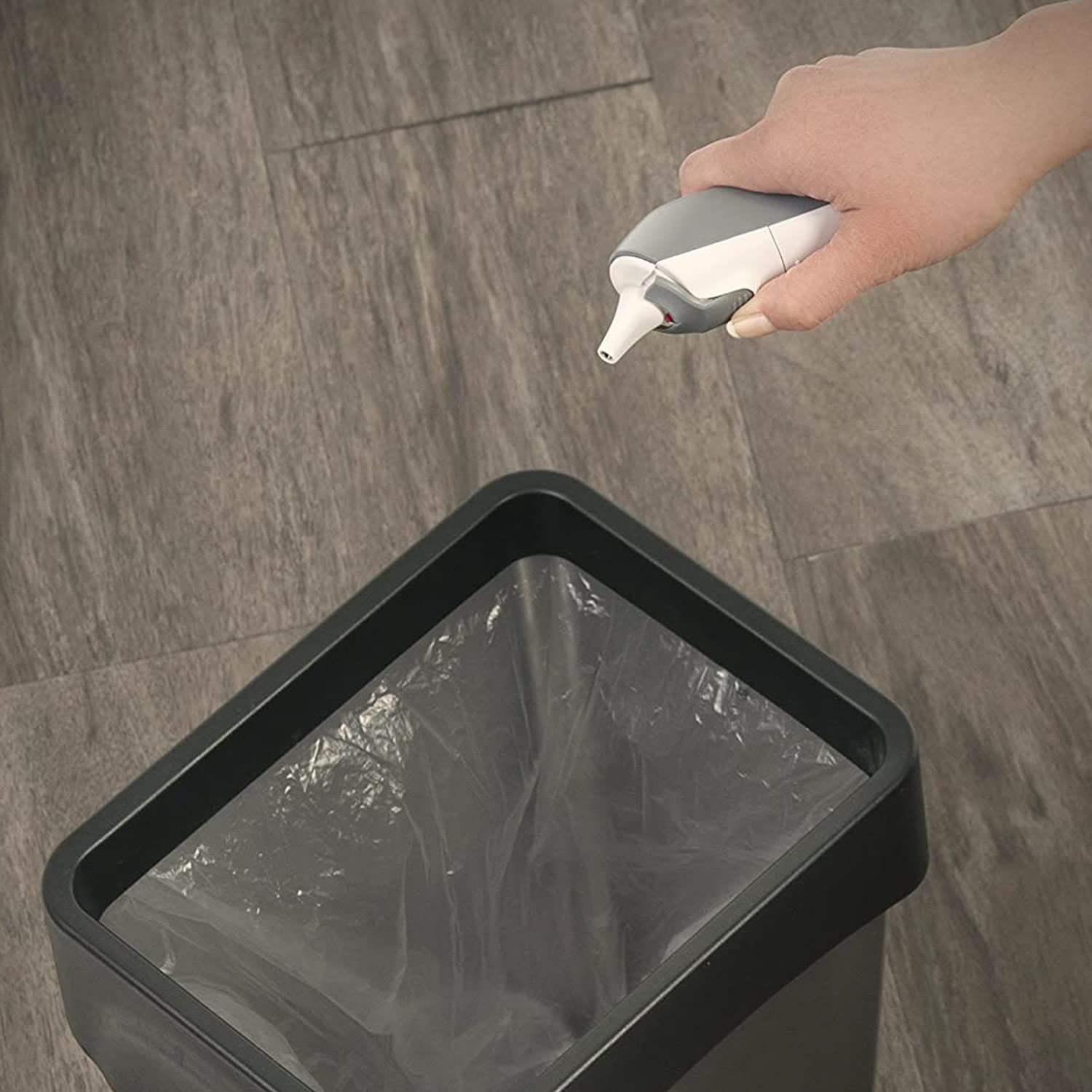 Alternative view of HealthSmart Digital Ear Thermometer for Babies, Kids and Adults - Instant and Accurate Results, Infrared Technology, Visual Fever Indicator, and 30 Disposable Lens Covers, FSA & HSA Eligible