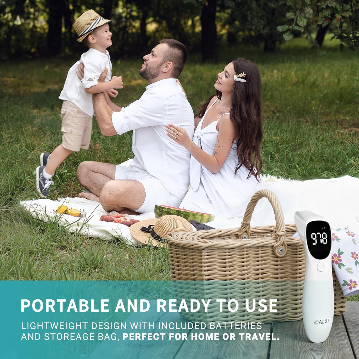 Dual Mode Thermometer for Adults, Kids, and Babies – Infrared Digital Forehead and Ear Thermometer, No Touch with Fever Alarm and Fast Results - Image 5