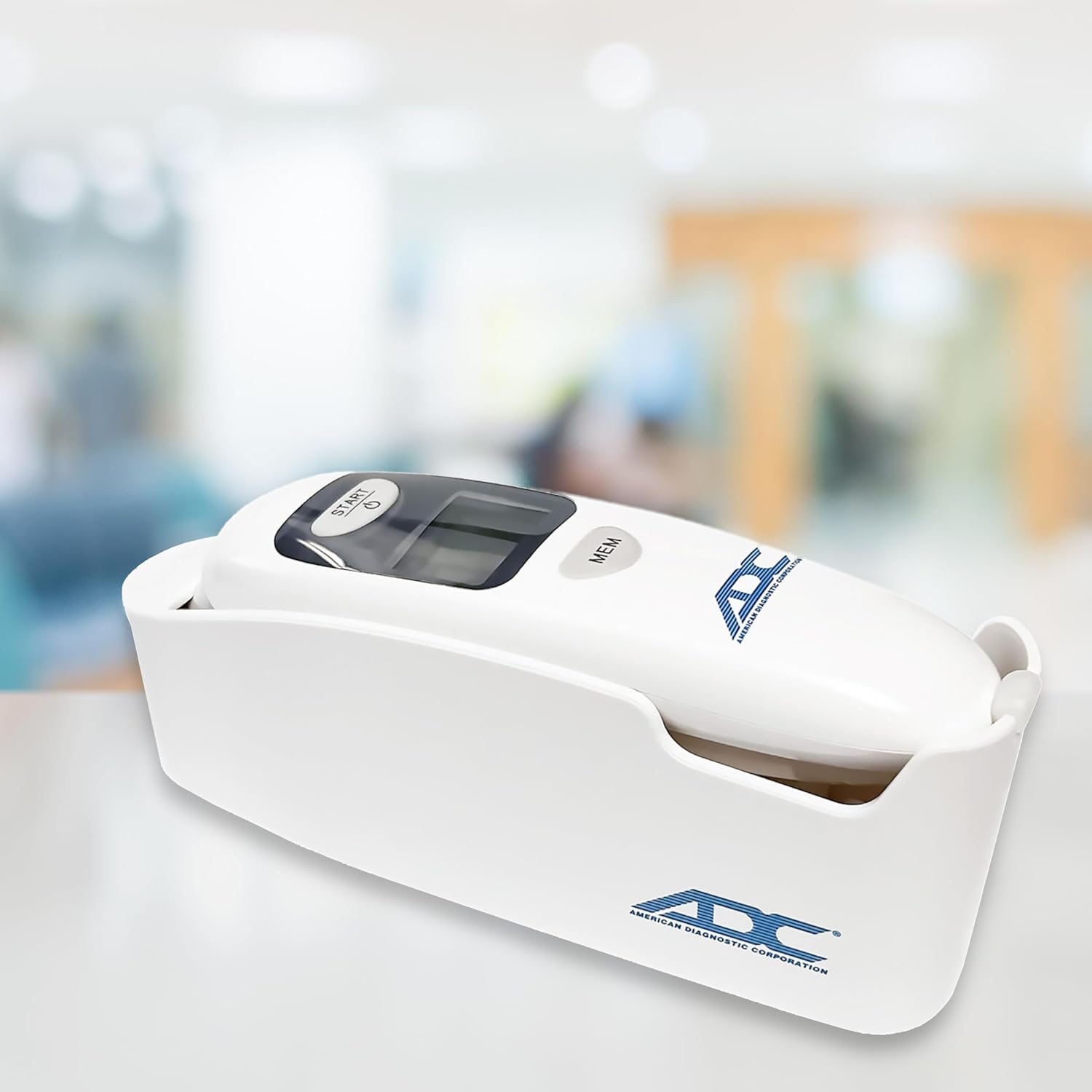 ADC Adtemp 424N 1-Second Infrared Tympanic Ear Thermometer with Storage Cradle