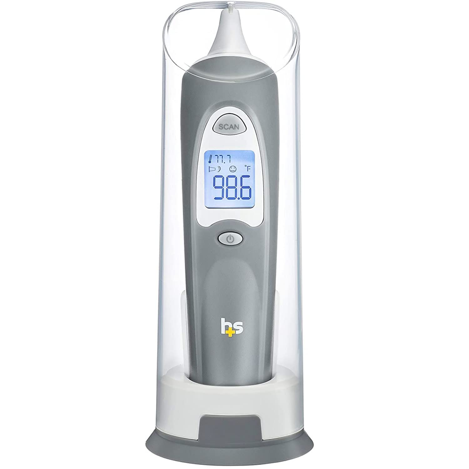 HealthSmart Digital Ear Thermometer for Babies, Kids and Adults - Instant and Accurate Results, Infrared Technology, Visual Fever Indicator, and 30 Disposable Lens Covers, FSA & HSA Eligible - Image 7