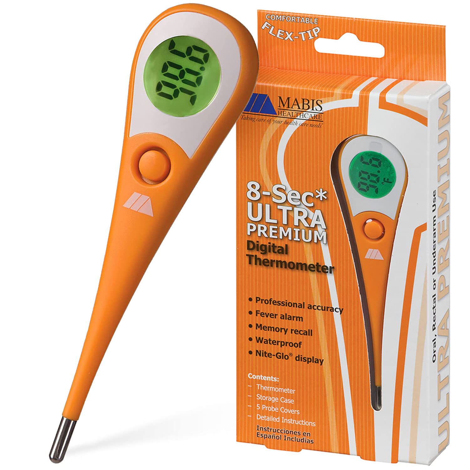 Mabis DMI 8-Second Ultra Premium Digital Thermometer - Image 6
