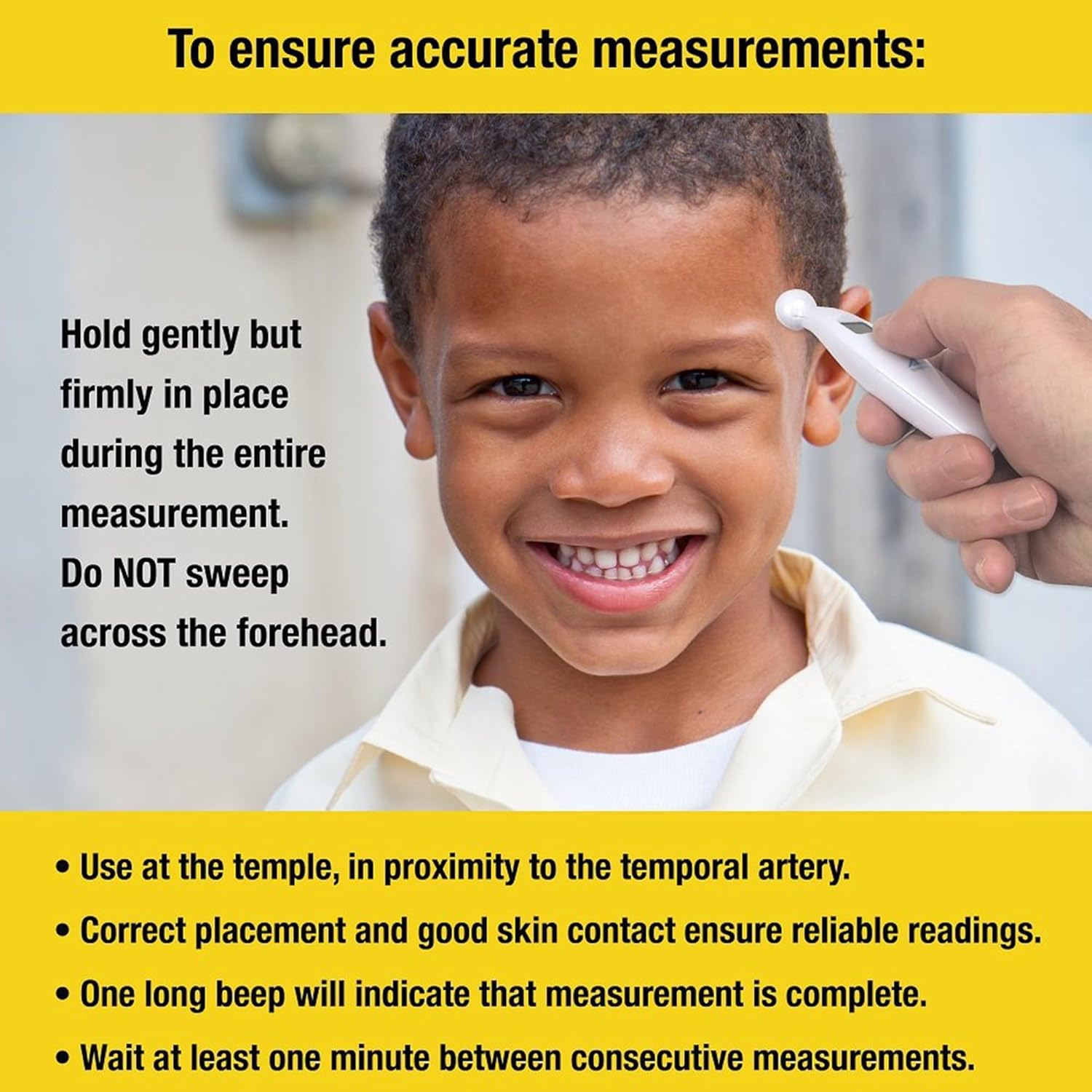 Adtemp 427 Temporal Contact Thermometer LCD Display 427 1 Each - Image 4