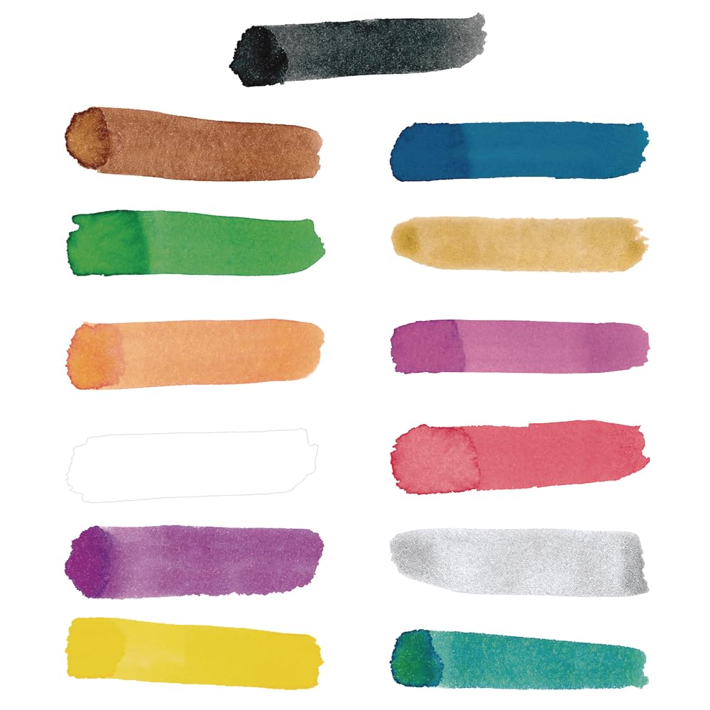 Alternative view of Colorations Classic Colors Liquid Watercolor Paint, Art Supplies, Set of 13 - 8oz Bottles in Vibrant Colors, Classroom Projects, Non-Toxic, Easy Wash, School, Craft Supply, - Made in the USA