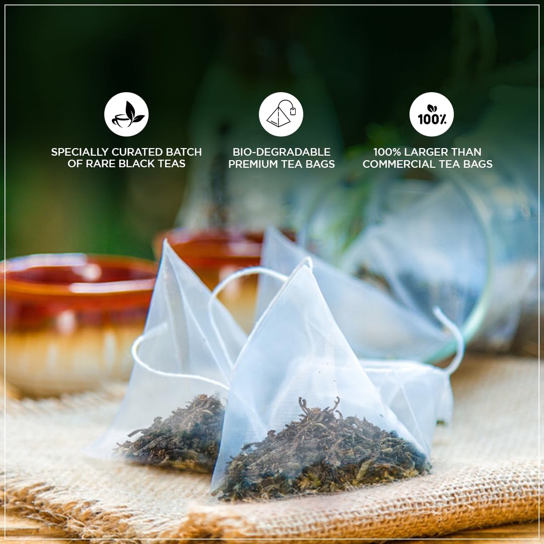 Alternative view of Brook37 Bourbon Street Sip - Premium Exotic 2nd Flush Black Darjeeling Tea | Caffeinated | 20 Tea Bags Canister | Breakfast tea | Award Winning Tea Gifts