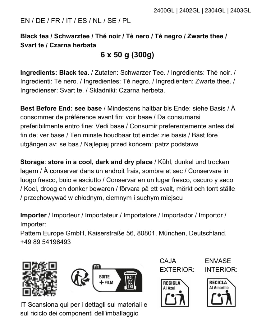 Taylors of Harrogate English Breakfast, Black Tea, Individually Wrapped Bags, 20 Count (Pack of 1), Rich, Bright & Malty, Caffeinated, Enjoy Hot or Iced, 20 Teabags