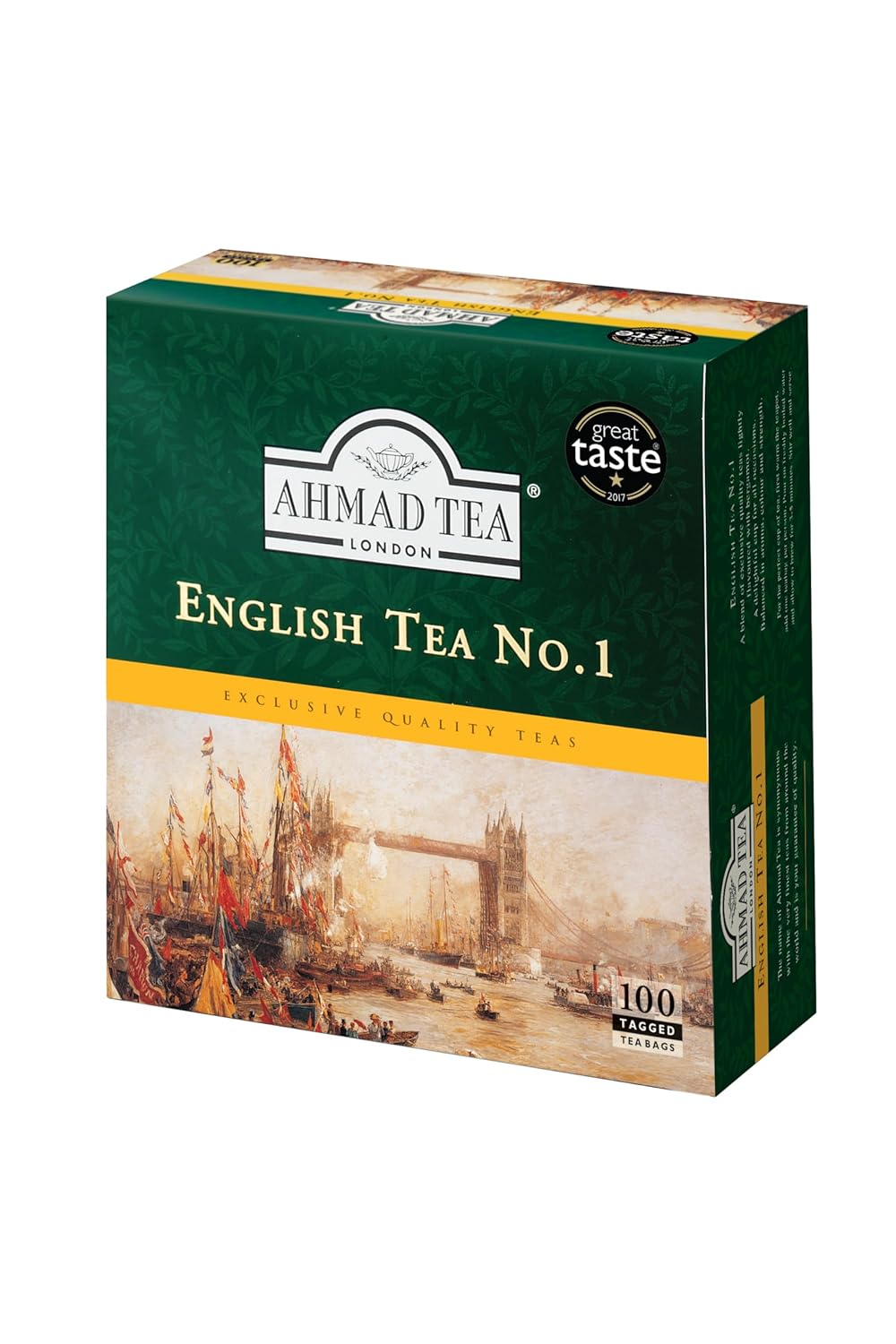 Alternative view of Ahmad Tea English Tea No.1 Tagged Teabags, 100 Count,3922-1