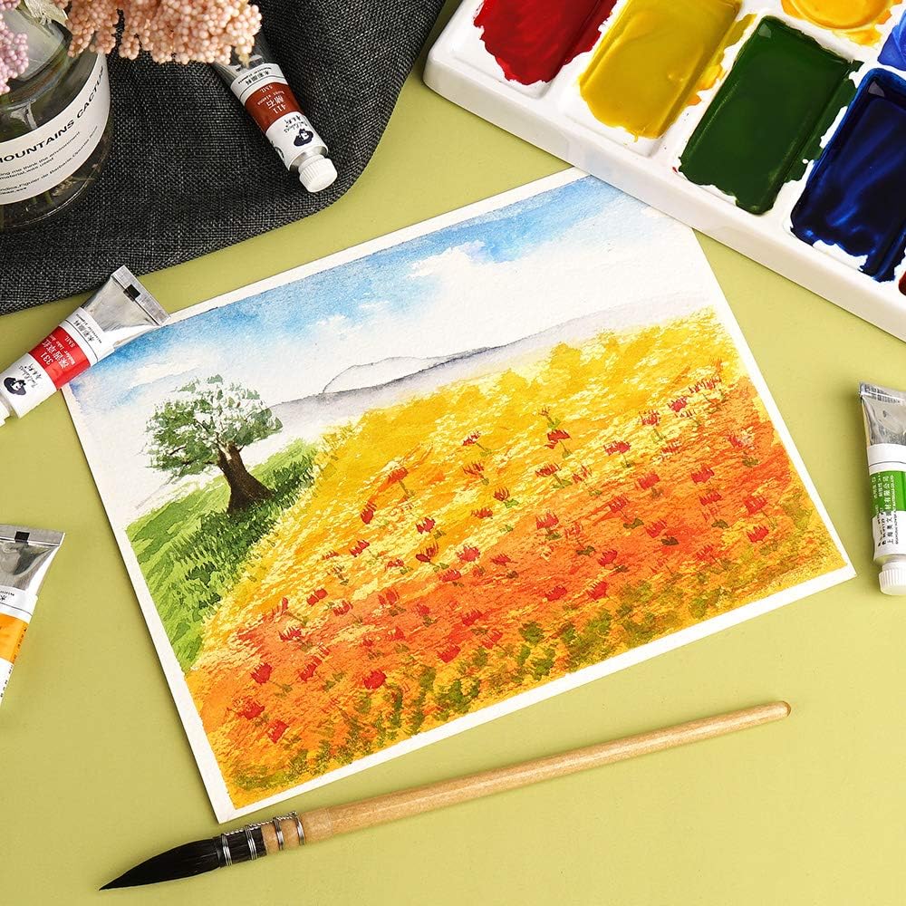 Alternative view of Paul Rubens Watercolor Paint, 36 Vibrant Colors Rich Pigments for Watercolor Painters, Students, Beginners, Hobbyist, Ideal for Many Watercolor Applications (5ml Each Tube)