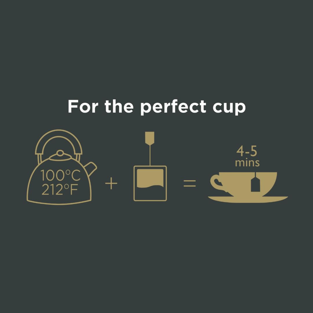 Alternative view of Taylors of Harrogate Scottish Breakfast Black Tea Individually Wrapped Bags, 50 Count (Pack of 1), Strong, Malty and Full, Caffeinated, Enjoy Hot or Iced, 50 Teabags