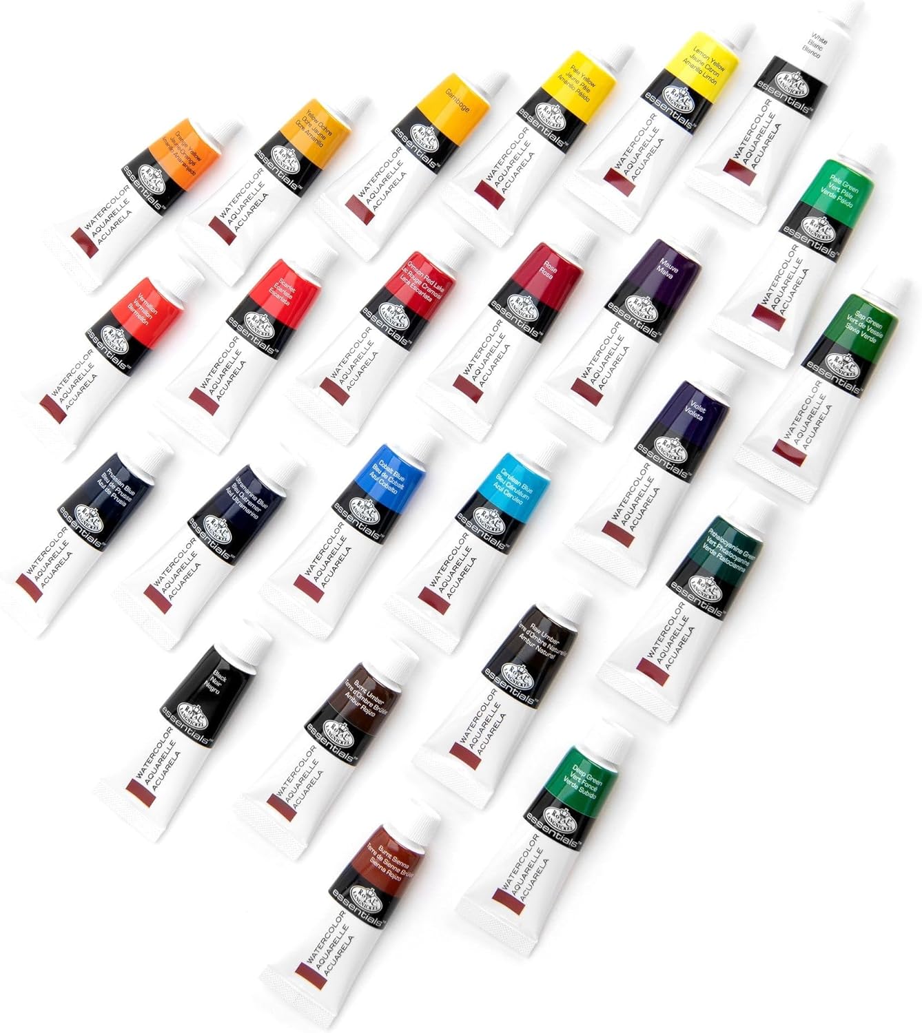 Alternative view of Royal & Langnickel WAT24 Watercolor Artist Tube Paint, 12ml, Pack of 24 colors