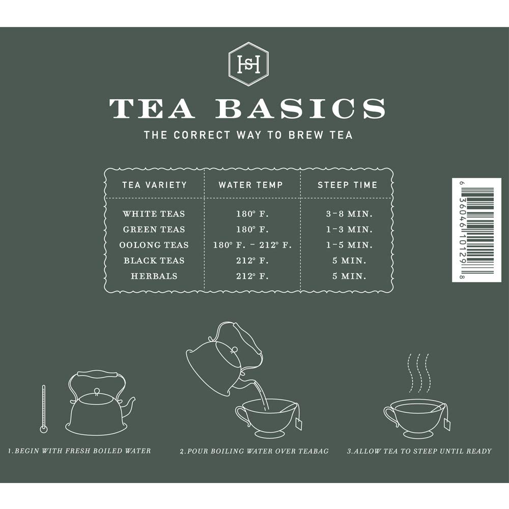 Harney & Sons Paris Black Tea | 50 Tea Bags | Fruity Vanilla & Caramel Blend with Hint of Lemony Bergamot