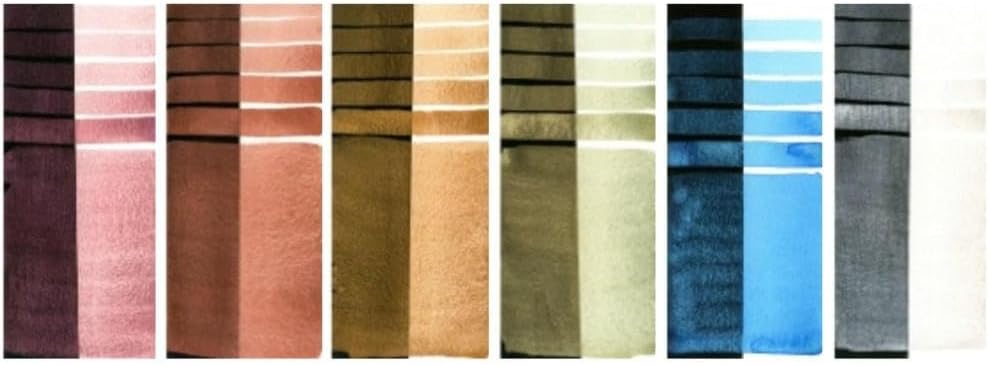 DANIEL SMITH Watercolor, 5ml tubes, Jean Haines All That Shimmers Set 6 Watercolor Tubes (total 6 pieces) 285610375, 0.17 Fl Oz (Pack of 6)