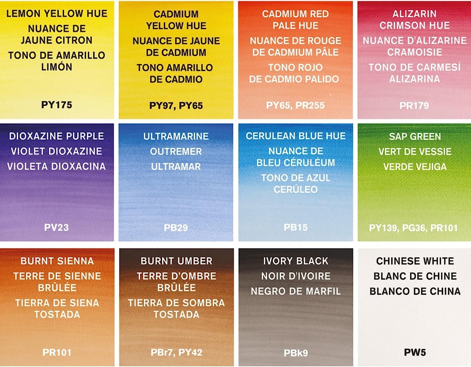 Alternative view of Cotman Watercolor Paints 8ml 12/Pkg-Assorted Colors