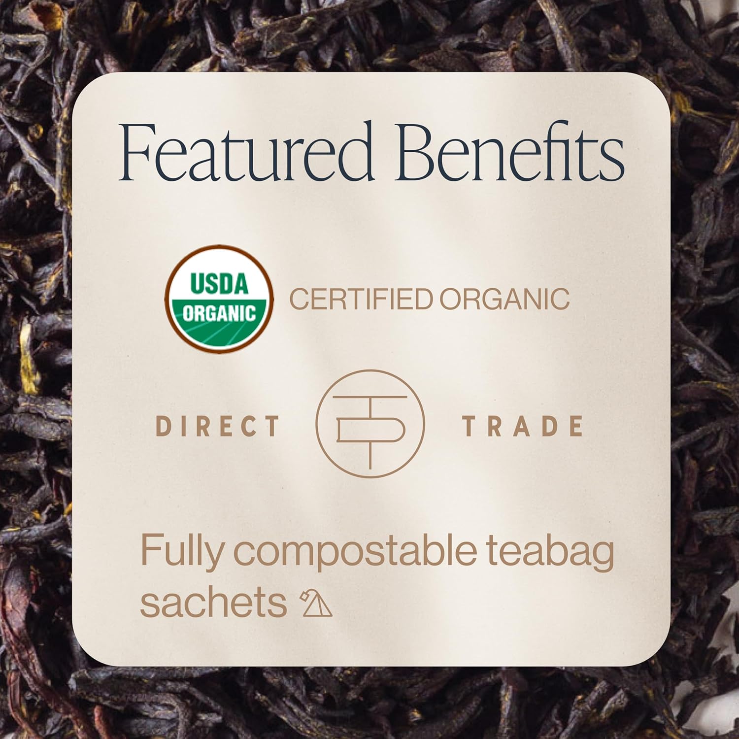 Rishi Tea Earl Grey Tea - Organic Sachet Tea Bags, Pure Black Tea with Bergamot Oil, Energizing & Caffeinated - 50 Count