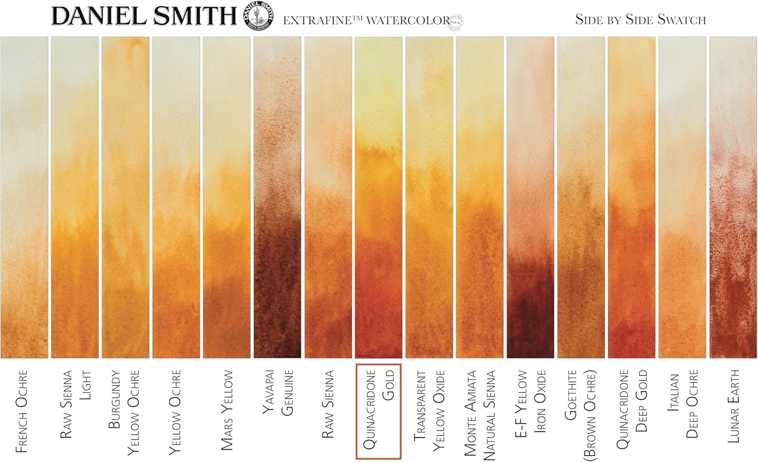 Alternative view of Daniel Smith 284600238 DANIEL SMITH Extra Fine Watercolor 15ml Paint Tube, Quinacridone, Gold