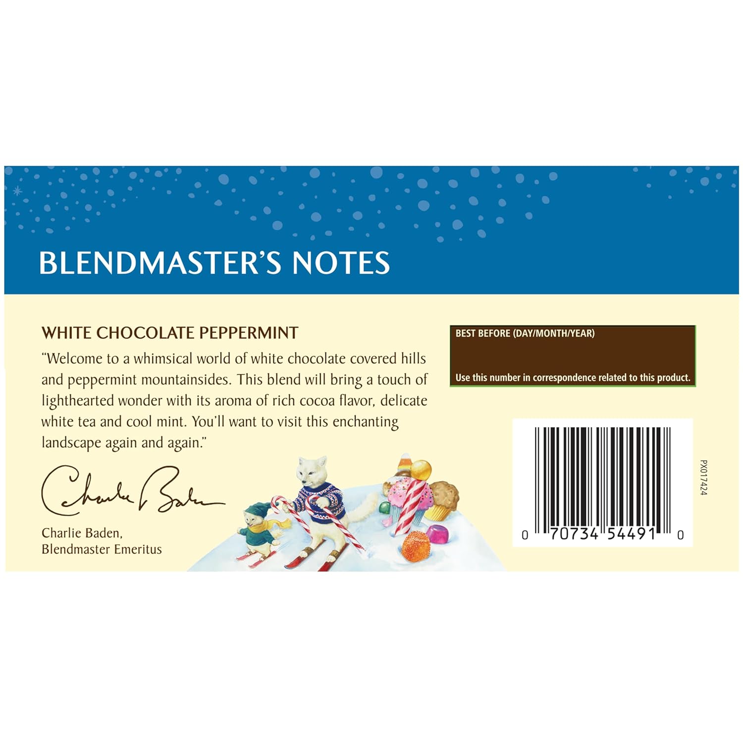 Alternative view of Celestial Seasonings White Chocolate Peppermint White Tea Bags, 20 Tea Bags