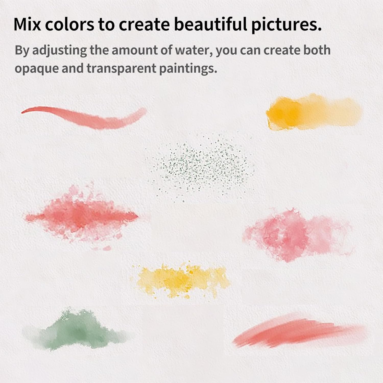 Alternative view of Marie's Watercolor Paint Tubes, Set of 18 Colors with New Packaging | High-Pigment, Non-Toxic Formula for Artists, Adults & Beginners