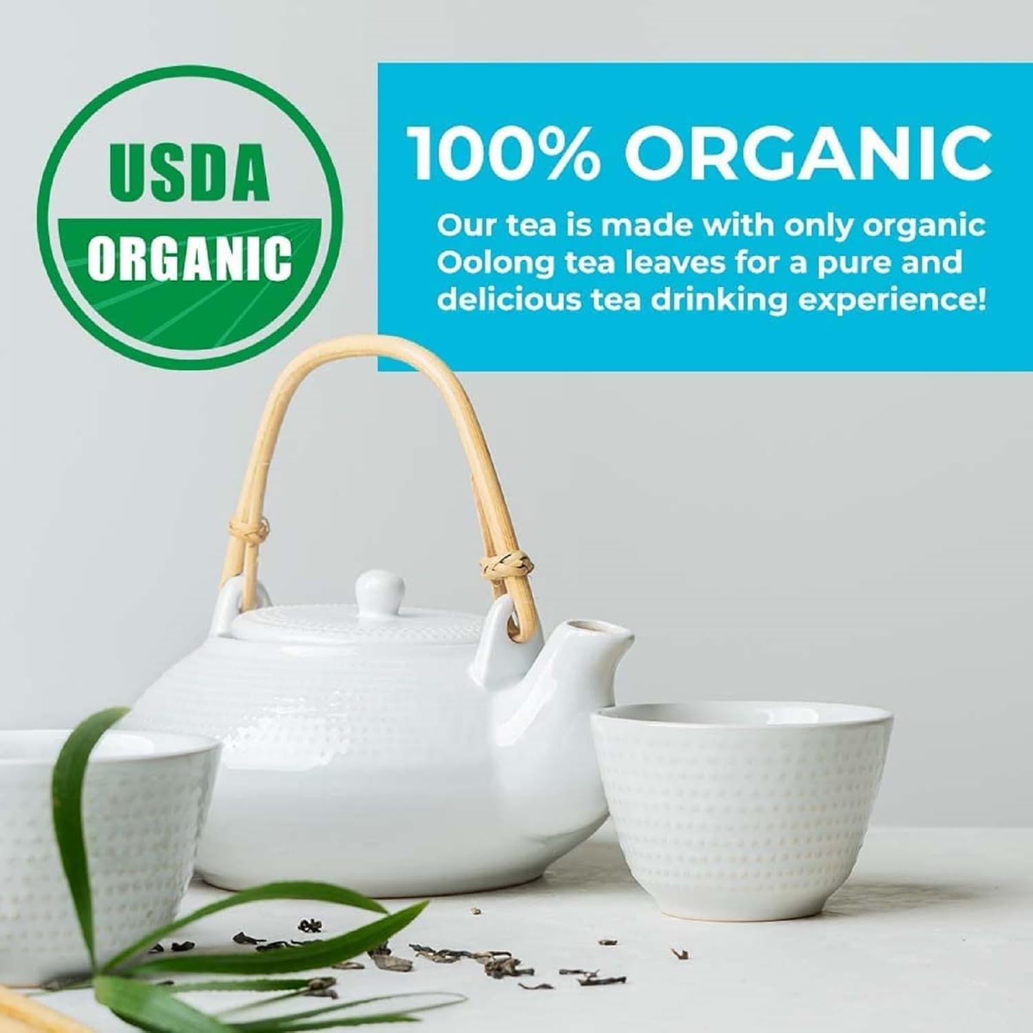 Prince of Peace Organic Oolong Tea, 100 Tea Bags u2013 100% Organic Black Tea u2013 Unsweetened Black Tea u2013 Lower Caffeine Alternative to Coffee u2013 Herbal Health Benefits - Image 4