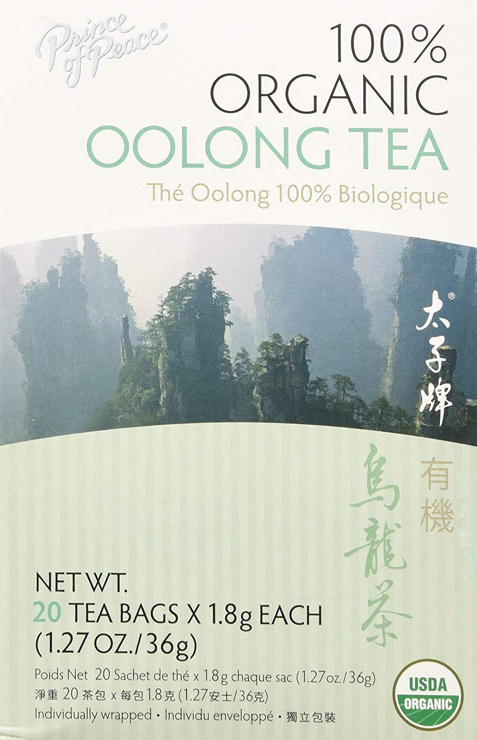Prince of Peace Organic Oolong Tea, 100 Tea Bags u2013 100% Organic Black Tea u2013 Unsweetened Black Tea u2013 Lower Caffeine Alternative to Coffee u2013 Herbal Health Benefits - Image 8