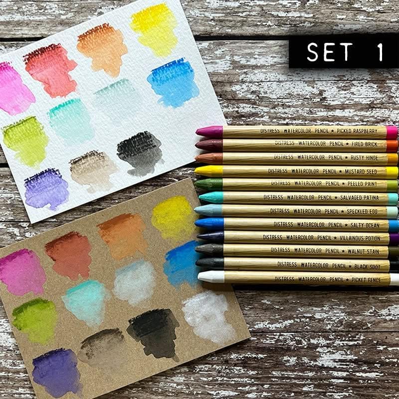 Alternative view of Ranger Tim Holtz Distress Watercolour Pencils Set 1-12 pcs