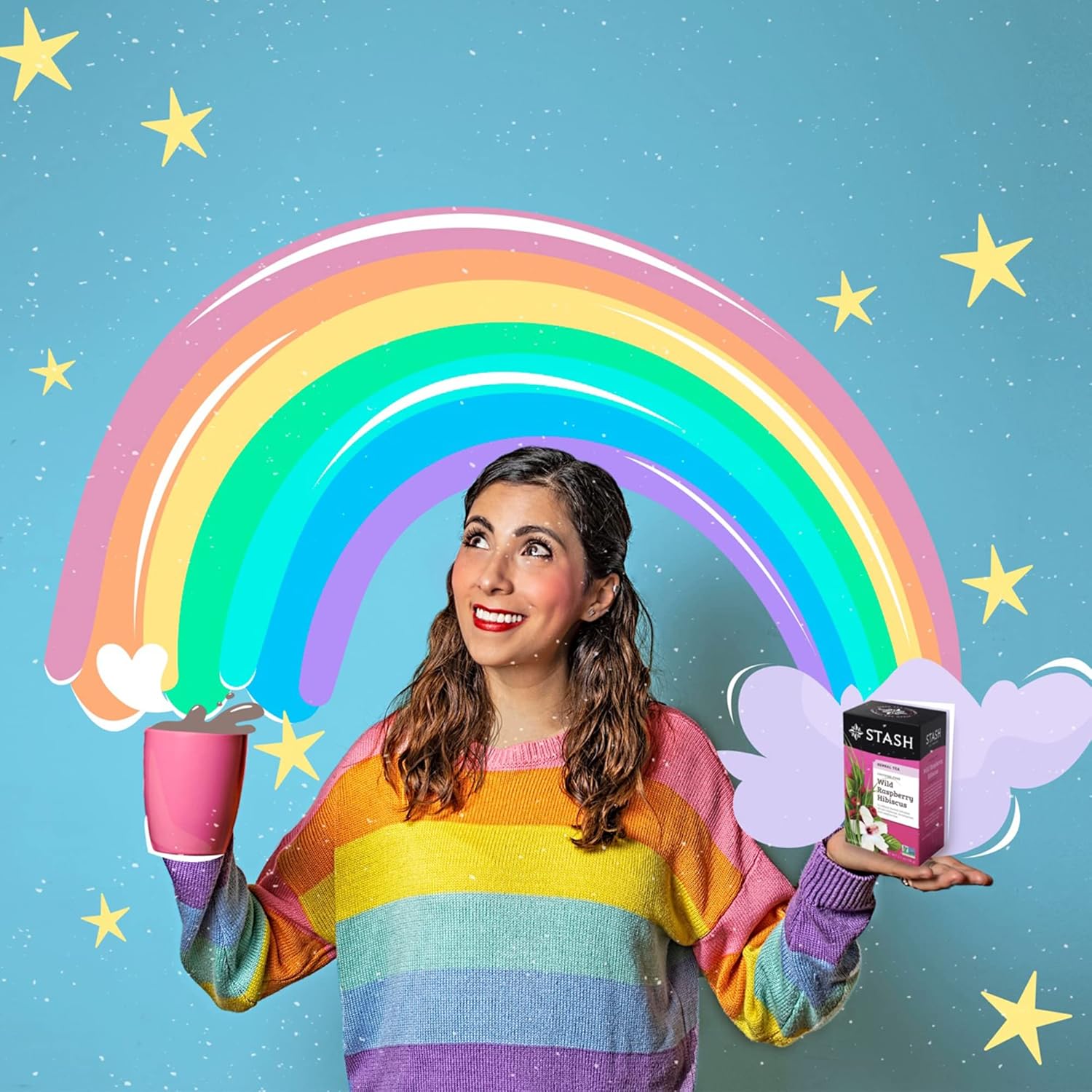 Stash Tea Lemon Ginger Herbal Tea Box of 100 Tea Bags - Image 5