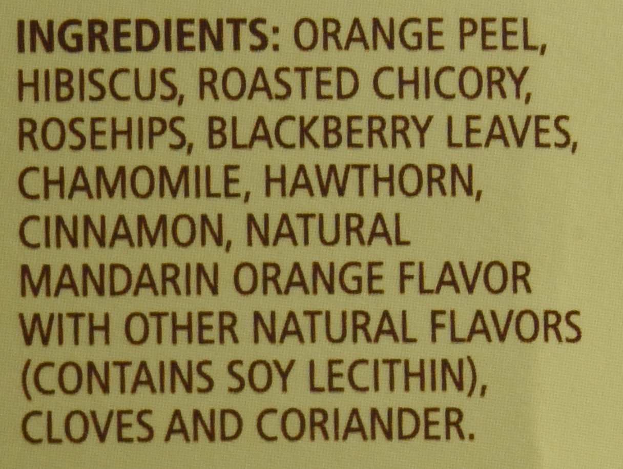 Alternative view of Celestial Seasonings Mandarin Orange Spice Herbal Tea 25 Tea Bags