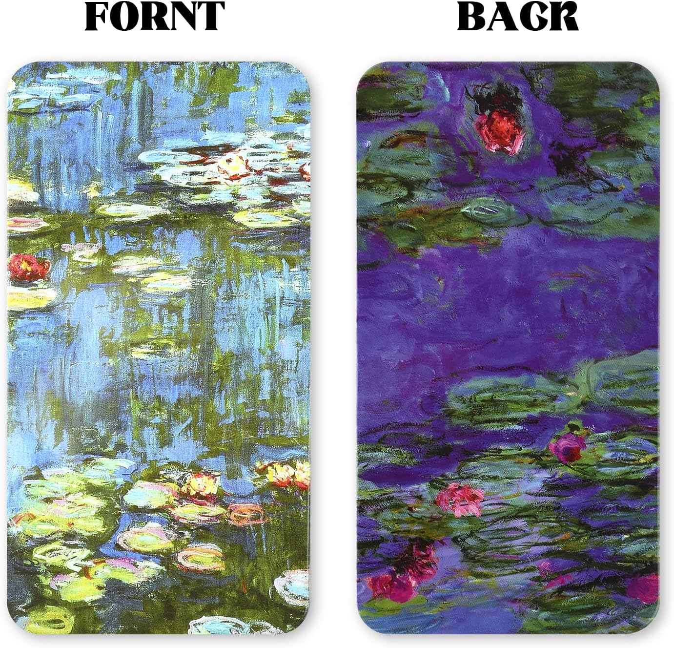 Alternative view of 40Pcs Empty Half Pans with Magnetic Stripe Watercolor Paint Travel Tin Palette Case, Artist Paints Half Pan Kits for DIY Watercolor Oils or Acrylics Painting Art Drawing Oil Painting Pond