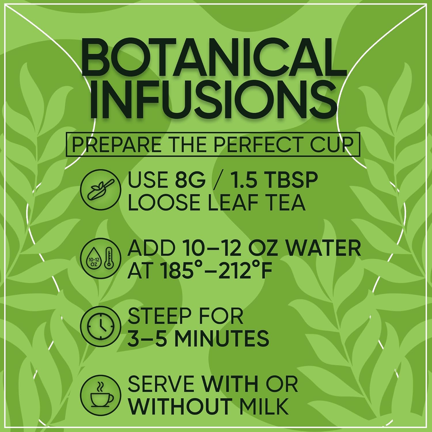 Alternative view of Organic Gunpowder Green Loose Leaf Tea | 100% USDA Organic Chinese Green Tea | Premium Grade | Bold & Earthy Flavor | 8oz Bulk Bag | High Antioxidants | Hot or Iced | Non-GMO