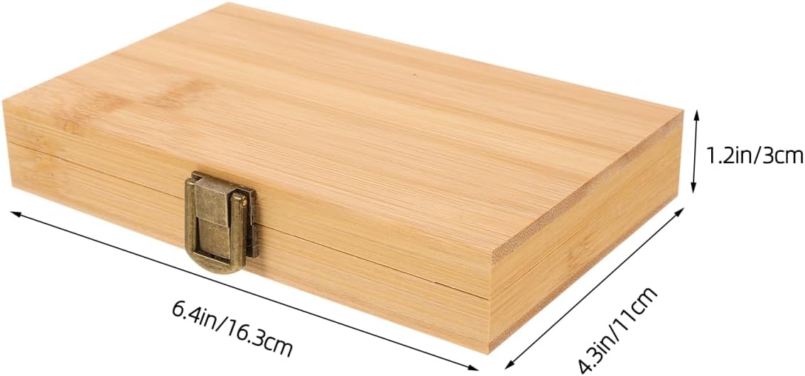 Alternative view of Watercolor Paint Palette Set 36 Empty Half Pans 4x6 Inch Wooden Travel Box Case for Acrylic Gouache Painting Amateur Hobbyists Painting Artists Lovers Back to School Supplies