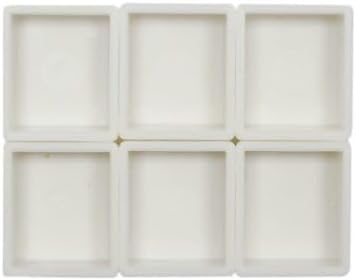 Alternative view of Grumbacher Empty Half, 6/Pack Watercolor Pan, White