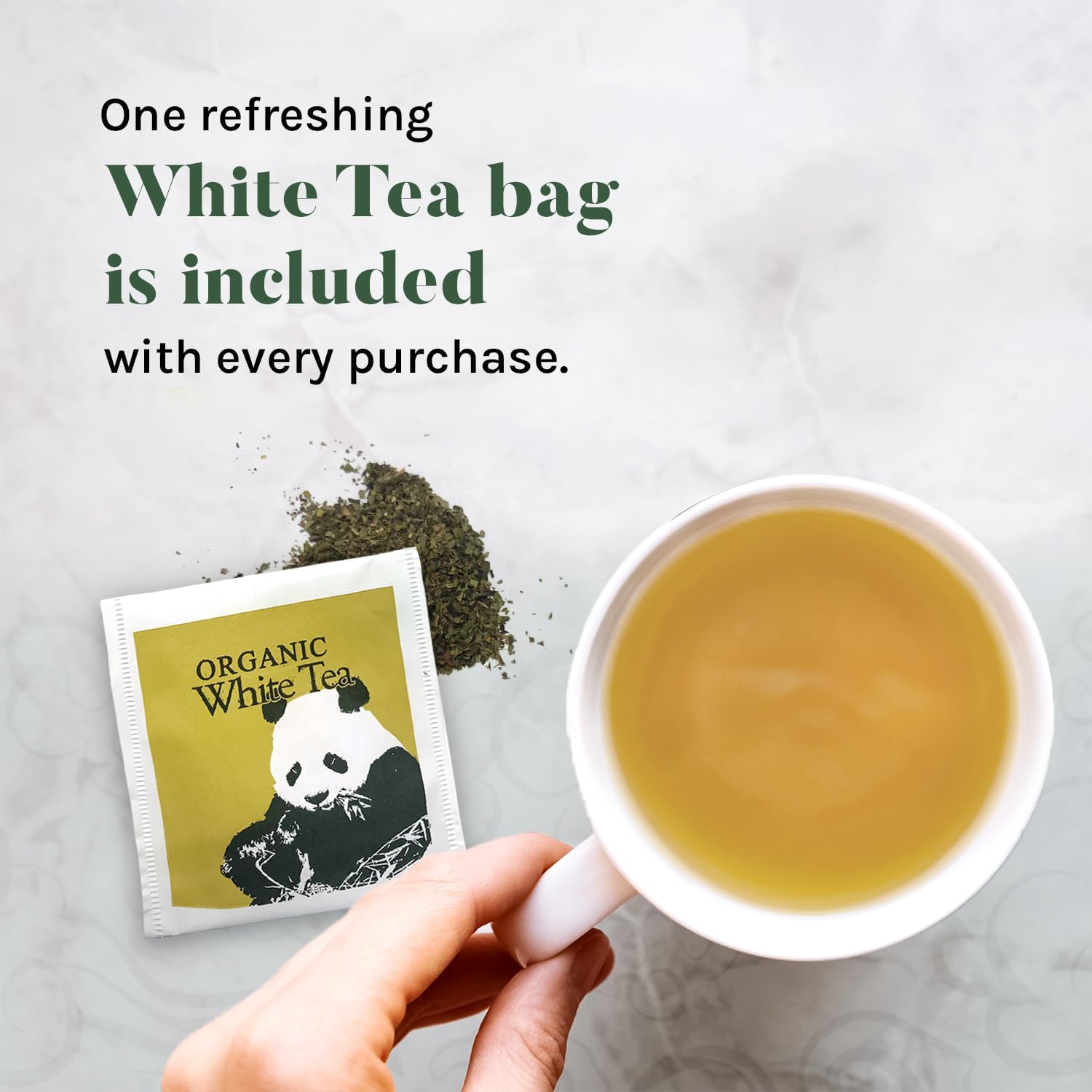 Alternative view of Uncle Lee's Organic Green Tea Bags 2-Pack, 106-Count Super Packs – Bright & Refreshing, Lightly Caffeinated Bulk Tea for Home, Office, Camping