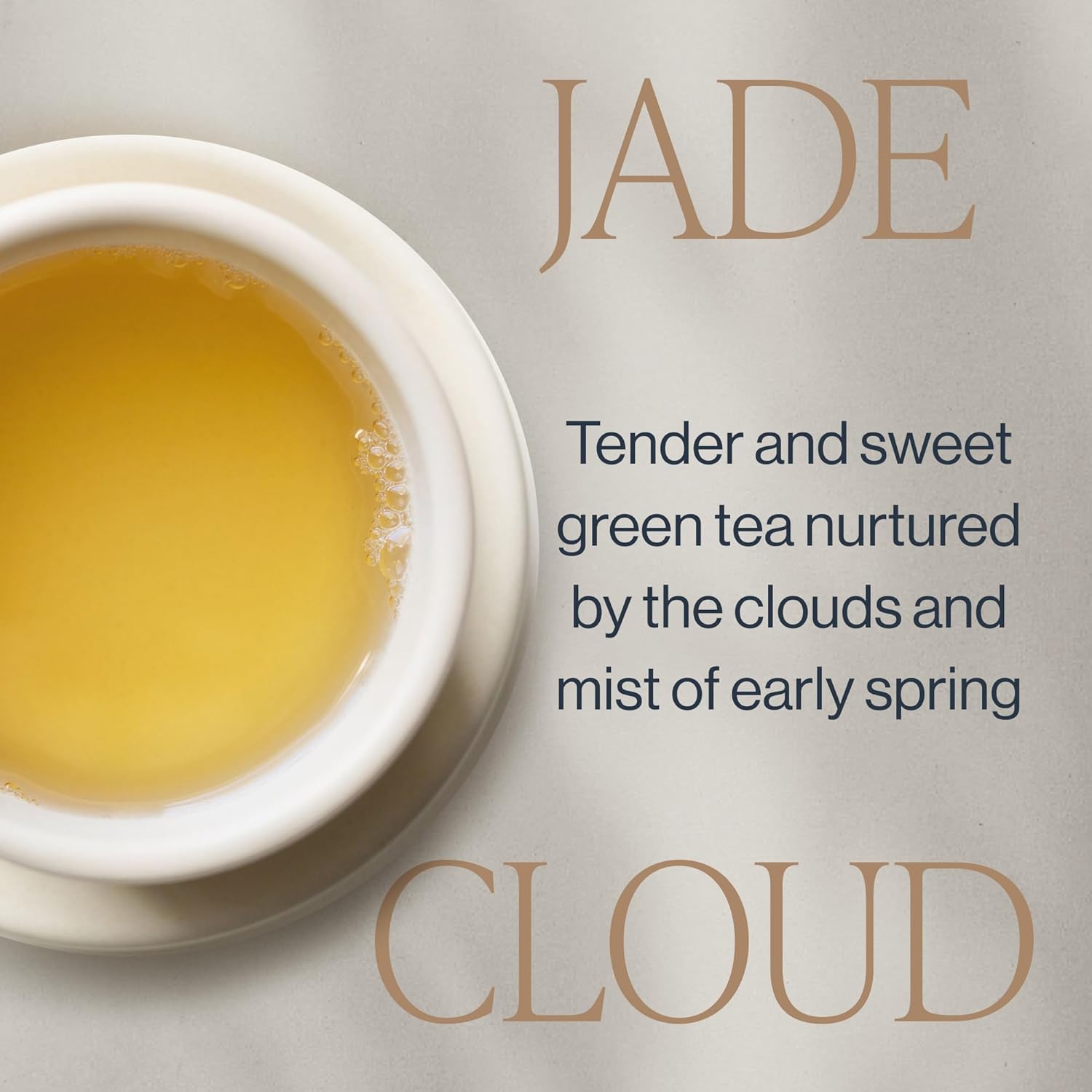 Alternative view of Rishi Tea Jade Cloud Chinese Green Tea - Organic, Caffeinated Sachet Bags with Natural Antioxidants, Enjoy Hot or Iced - 50 Count