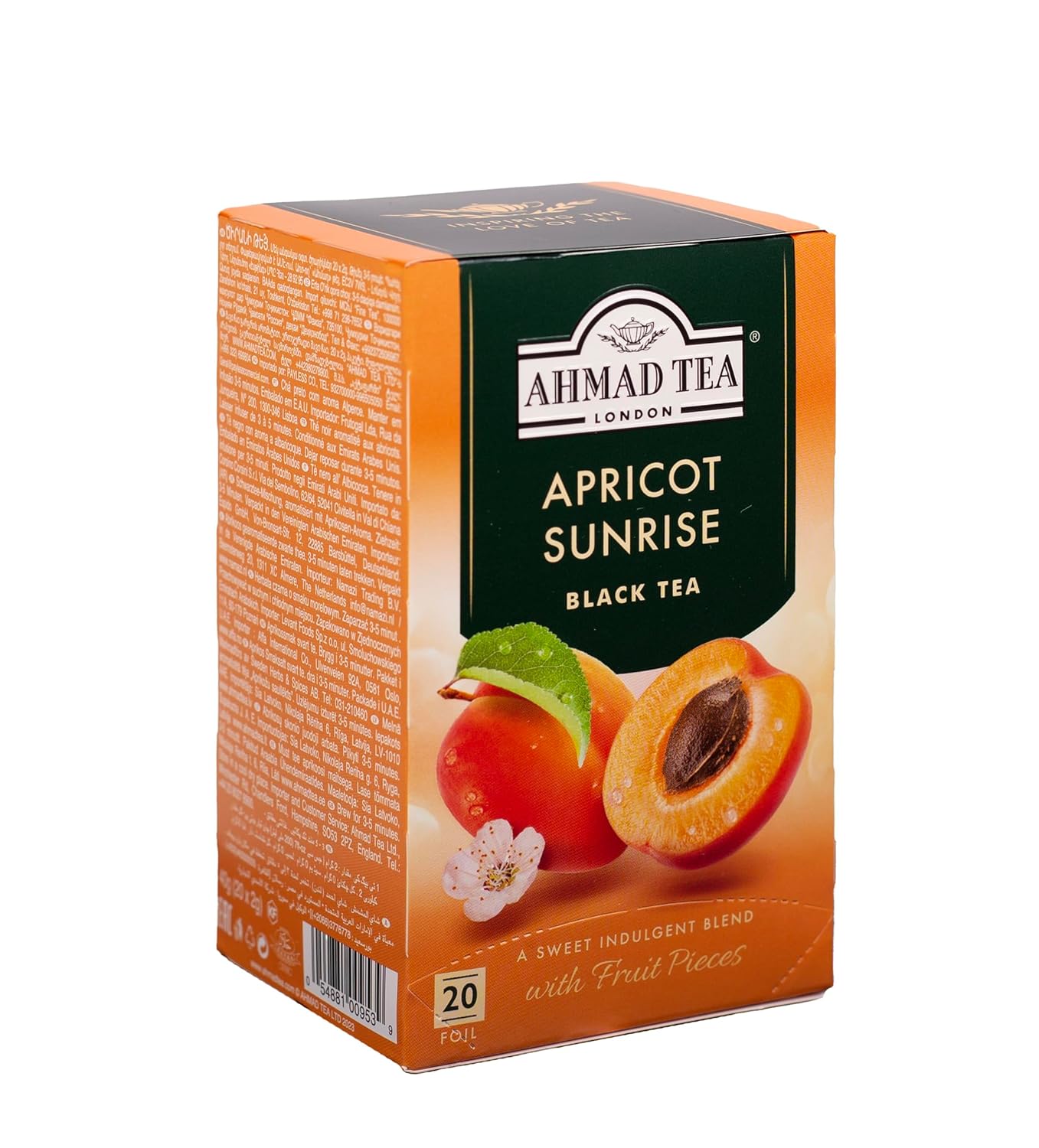 Alternative view of Ahmad Tea Apricot Sunrise , Tea Bags, 20-Count Boxes